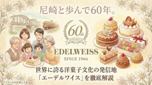 尼崎と歩んで60年。世界に誇る洋菓子文化の発信地「エーデルワイス」を徹底解説