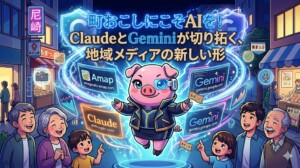 町おこしにこそAIを！ClaudeとGeminiが切り拓く、地域メディアの新しい形