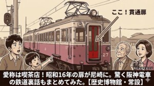 愛称は喫茶店！昭和16年の扉が尼崎に。驚く阪神電車の鉄道裏話もまとめてみた。【歴史博物館・常設】