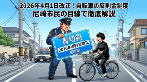 2026年4月1日改正！自転車の反則金制度を尼崎市民の目線で徹底解説